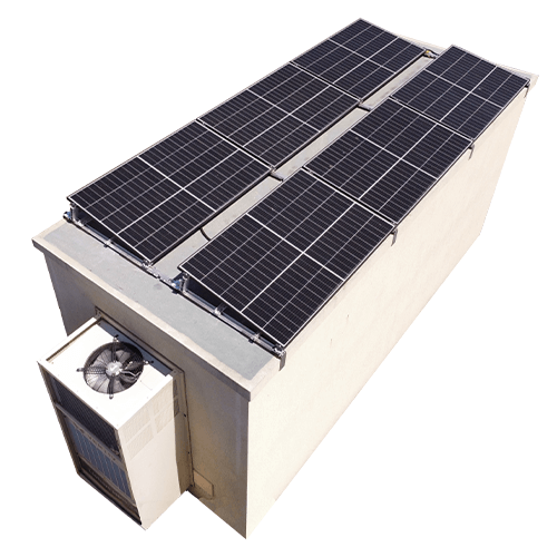 Solarisation of technical room
