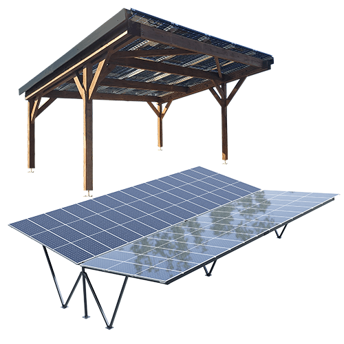Carports and solar shading