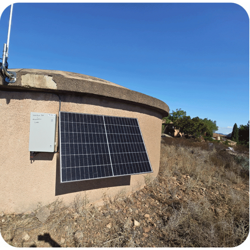 La PowerBox autonome de TETRADIS une solution pour la télérelève dans la gestion de l'eau