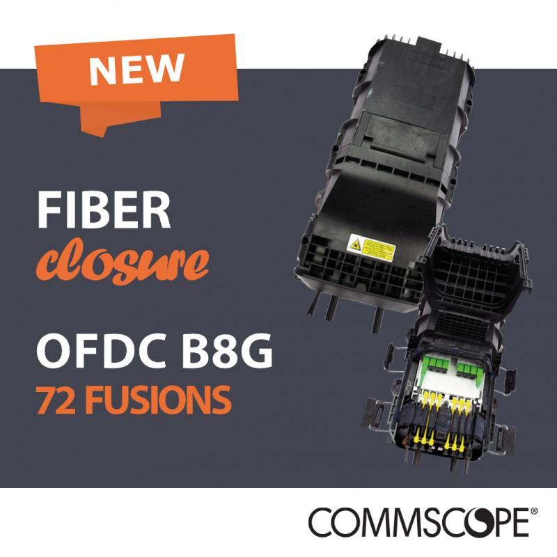 NEW OFDC B8G : The modular fiber closure box