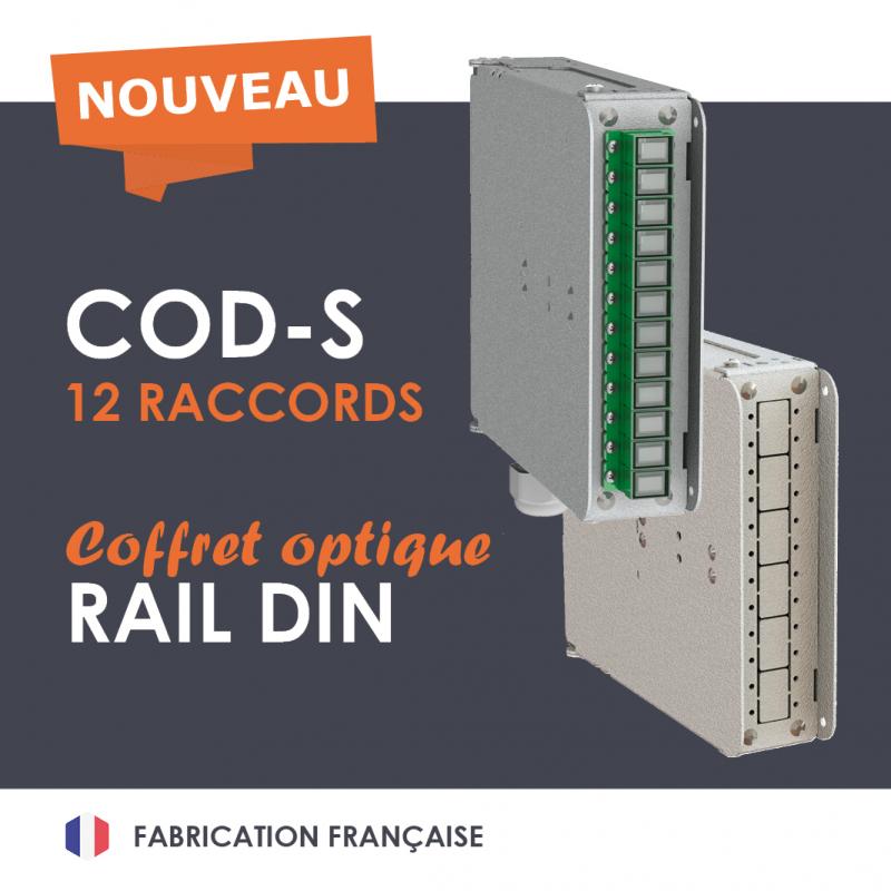 NOUVEAUTÉ : Le COD-S, un coffret compact pour optimiser vos raccordements