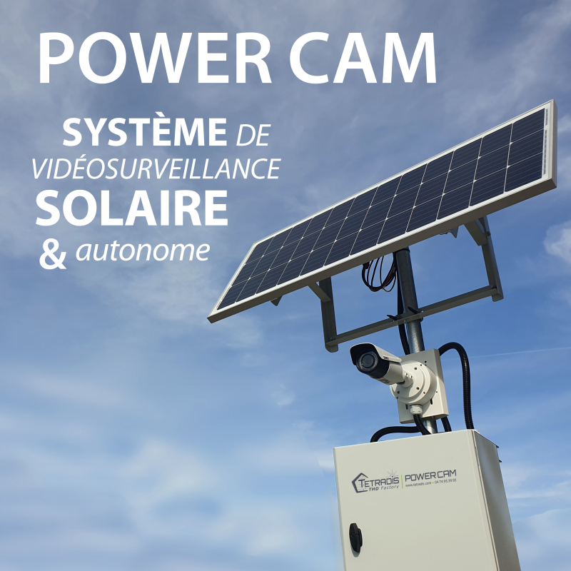 POWER CAM : un système de vidéosurveillance solaire et autonome
