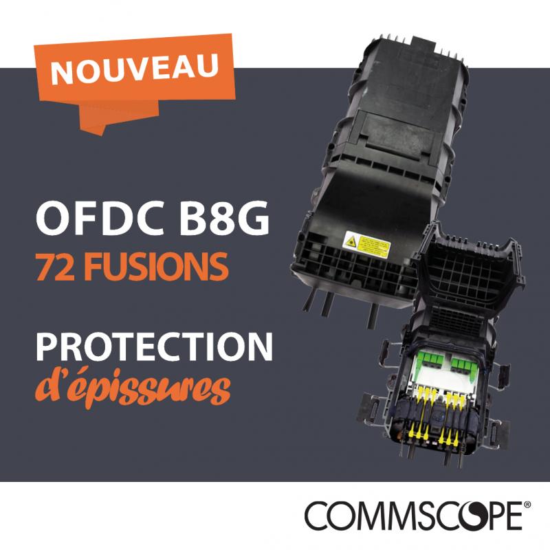 NOUVEAUTÉ OFDC B8G : Le boîtier de protection d'épissures modulaire