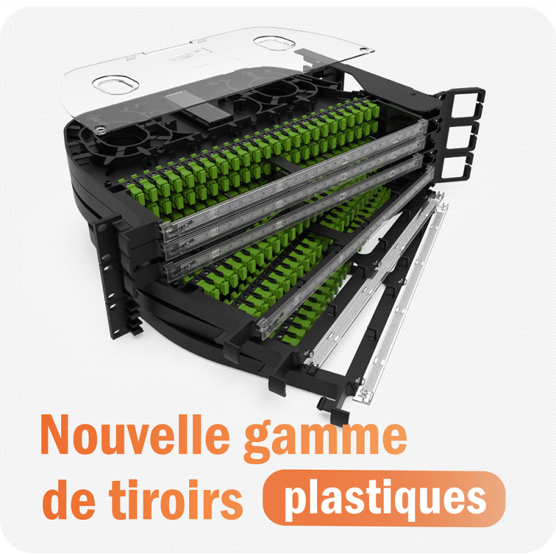 TETRADIS enrichit sa gamme avec un tiroir optique plastique !