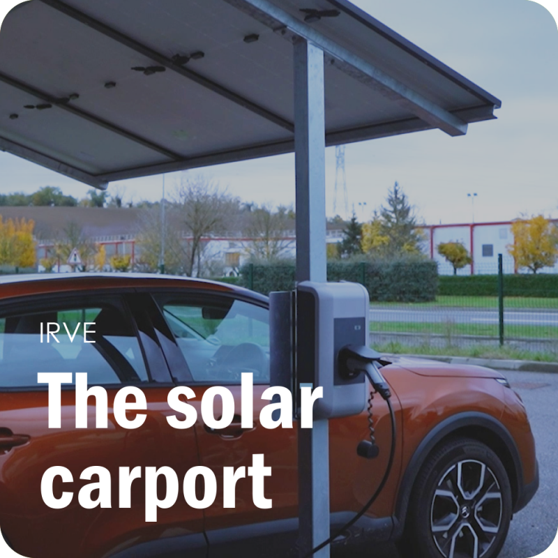 Le carport solaire pour une recharge plus verte