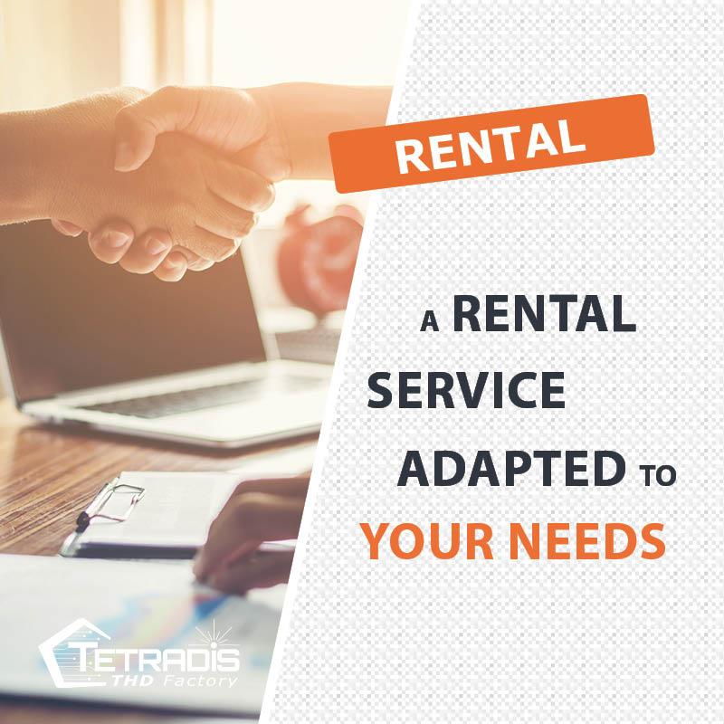 A rental service adapter to your needs !