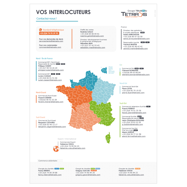 Répartition géographique