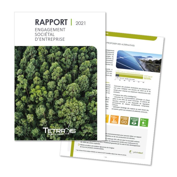 Rapport RSE TETRADIS